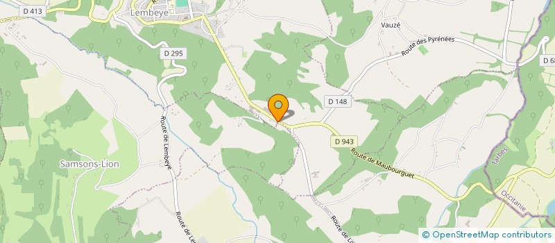 localisation de l'entreprise 929 533 115   LEMBEYE