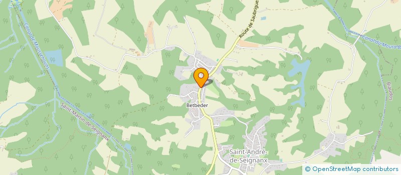 localisation de l'entreprise 929 539 955   SAINT-ANDRE-DE-SEIGNANX