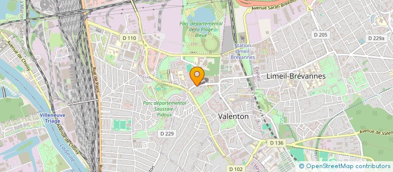 localisation de l'entreprise 929 555 548   VALENTON