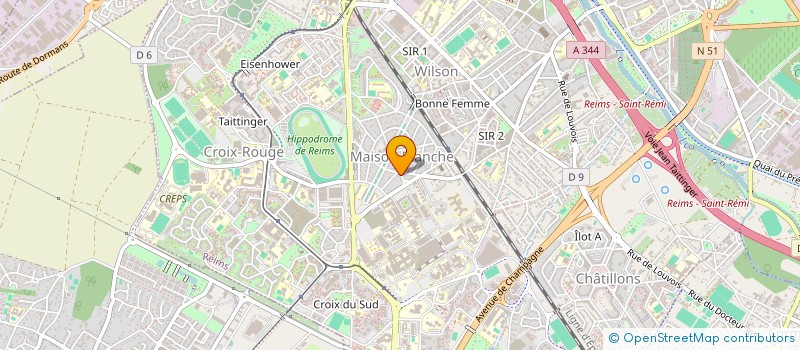 localisation de l'entreprise 929 570 455   REIMS