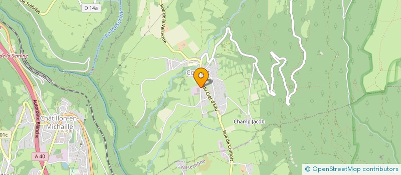 localisation de l'entreprise 929 580 439  à FERNEY-VOLTAIRE