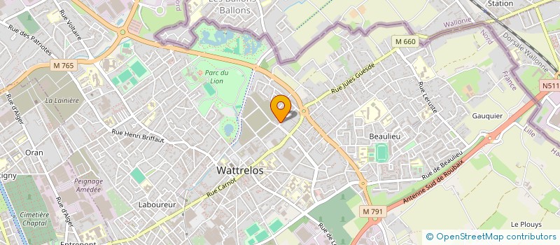 localisation de l'entreprise 929 587 681   LEERS