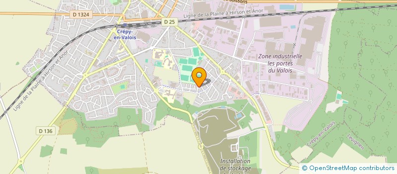 localisation de l'entreprise 929 598 589   CREPY-EN-VALOIS