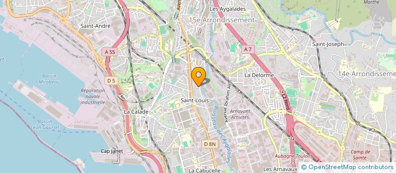 localisation de l'entreprise 929 609 907 à MARSEILLE