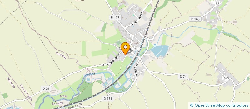 localisation de l'entreprise 929 633 519   MIRAUMONT