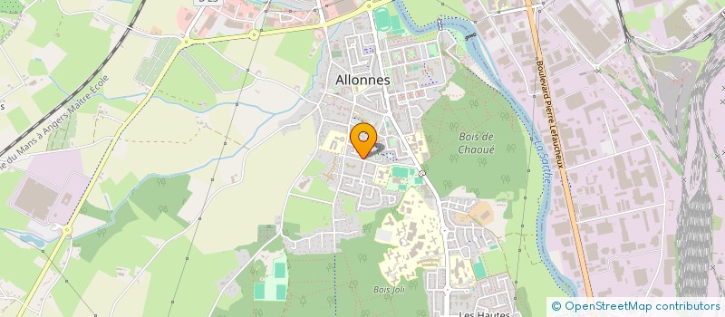 localisation de l'entreprise 929 639 607   ALLONNES
