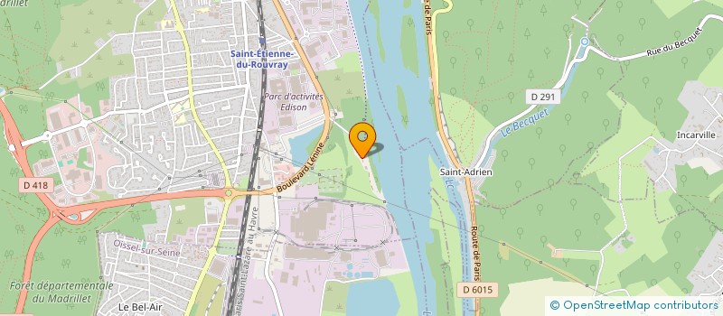 localisation de l'entreprise 929 643 815   SAINT-ETIENNE-DU-ROUVRAY