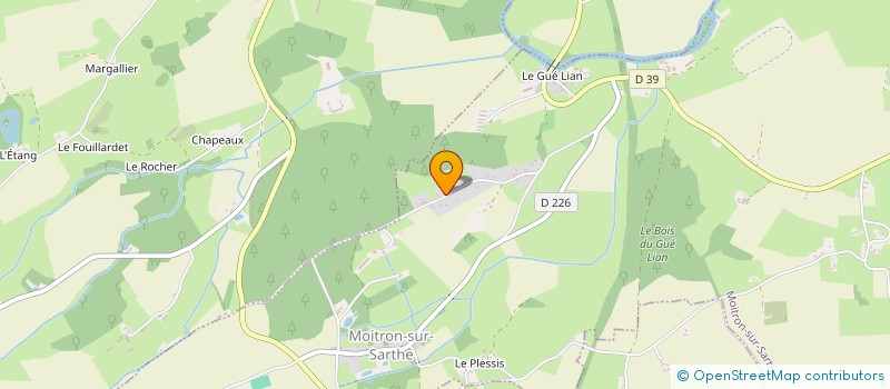 localisation de l'entreprise 929 658 326   MOITRON-SUR-SARTHE