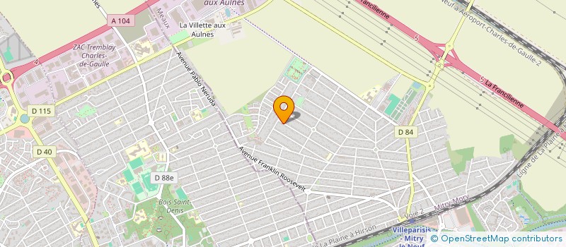 localisation de l'entreprise 929 669 257   MITRY-MORY