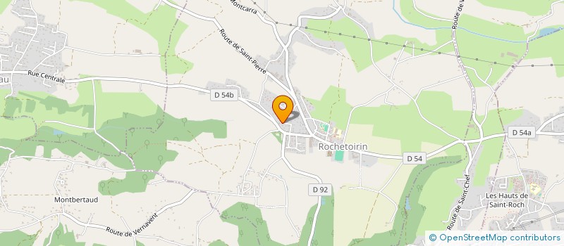 localisation de l'entreprise 929 671 584   ROCHETOIRIN