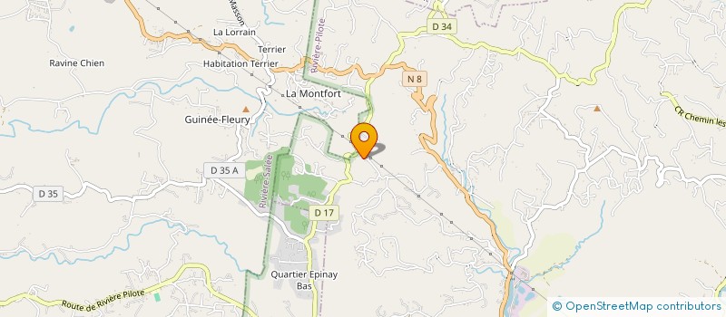 localisation de l'entreprise 929 703 429 à RIVIERE-PILOTE