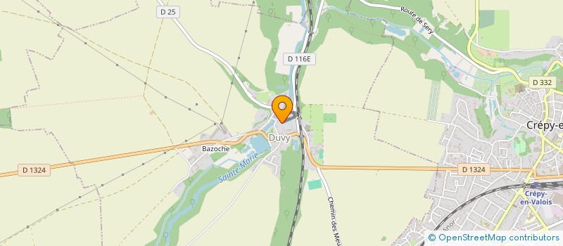 localisation de l'entreprise 929 715 159   DUVY