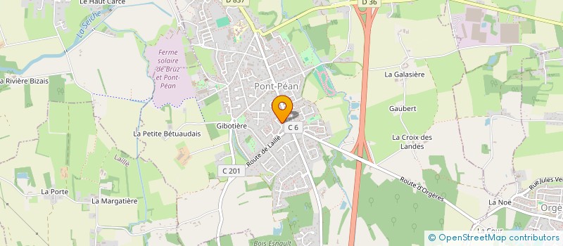 localisation de l'entreprise 929 731 537   PONT-PEAN