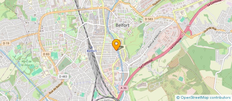 localisation de l'entreprise 929 736 320 à BELFORT