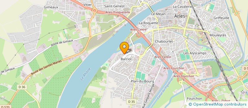 localisation de l'entreprise 929 744 258   ARLES