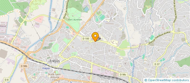 localisation de l'entreprise 929 747 954   FREJUS