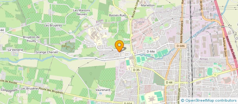 localisation de l'entreprise 929 761 922   GLEIZE