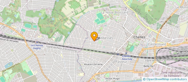 localisation de l'entreprise 929 762 300   CHELLES