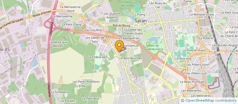 localisation de l'entreprise 929 765 915   SARAN