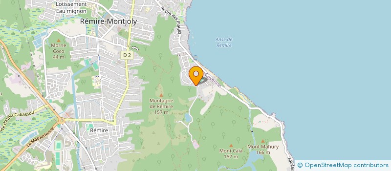 localisation de l'entreprise 929 783 066   REMIRE-MONTJOLY