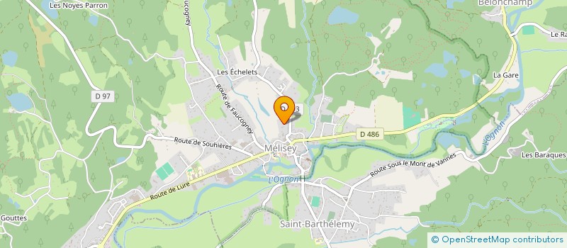 localisation de l'entreprise 929 784 353   LUXEUIL-LES-BAINS