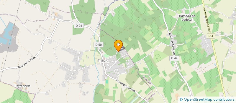 localisation de l'entreprise 929 794 212   FABAS