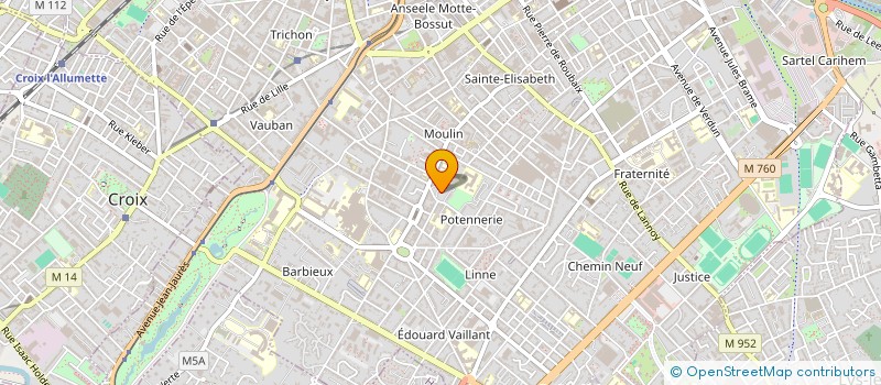 localisation de l'entreprise 929 805 505   ROUBAIX