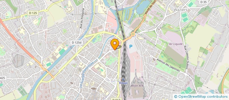 localisation de l'entreprise 929 846 699 à DOUAI