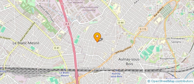 localisation de l'entreprise 929 855 179 à AULNAY-SOUS-BOIS