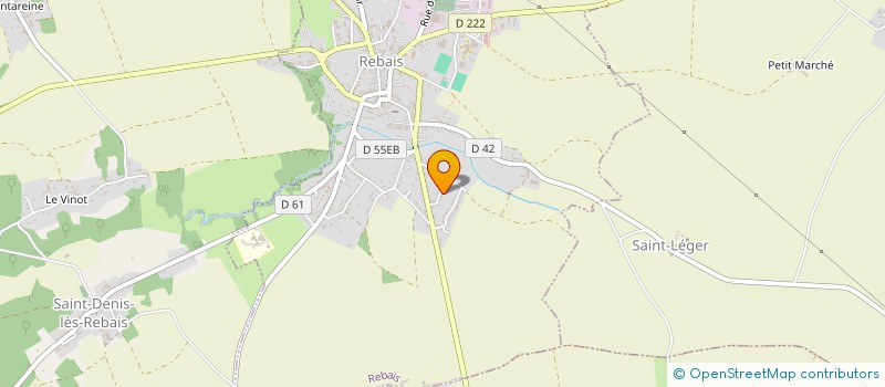 localisation de l'entreprise 929 859 742   REBAIS