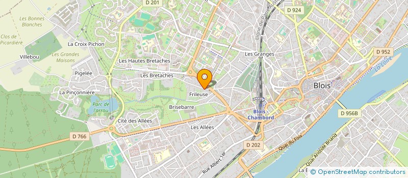 localisation de l'entreprise 929 864 494   BLOIS