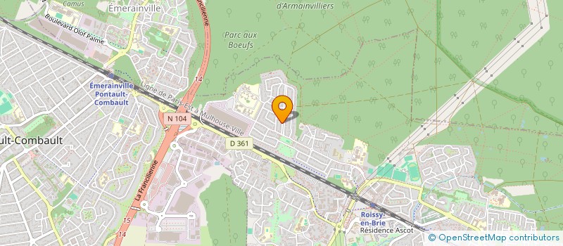 localisation de l'entreprise 929 871 614   ROISSY-EN-BRIE