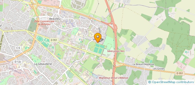 localisation de l'entreprise 929 880 508   POITIERS