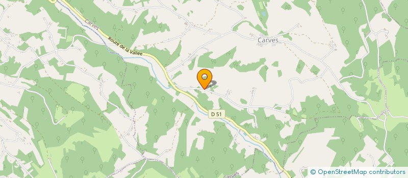 localisation de l'entreprise 929 880 516 à CARVES