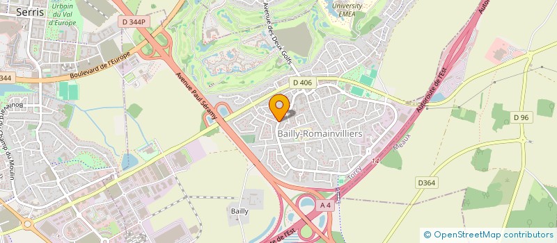 localisation de l'entreprise 929 883 239   COUTEVROULT