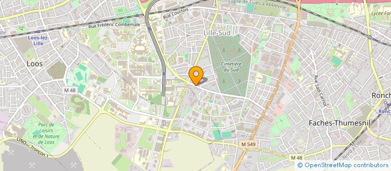 localisation de l'entreprise 929 903 516   CROIX