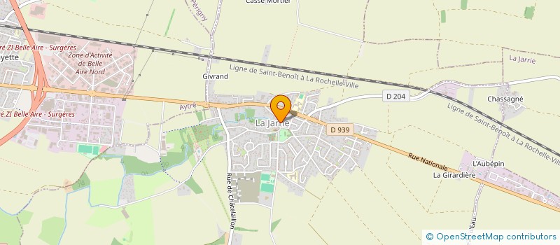 localisation de l'entreprise 929 919 132   SAINT-ROGATIEN