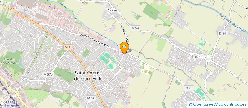 localisation de l'entreprise 929 922 540   SAINT-ORENS-DE-GAMEVILLE