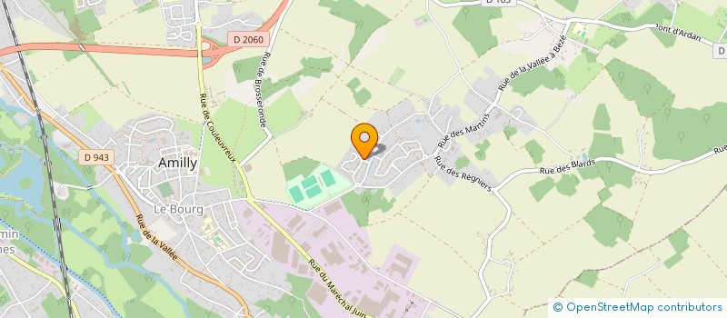 localisation de l'entreprise 929 922 771   AMILLY