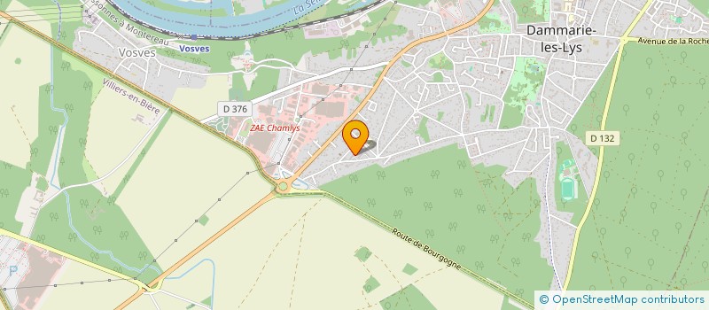 localisation de l'entreprise 929 923 746 à DAMMARIE-LES-LYS