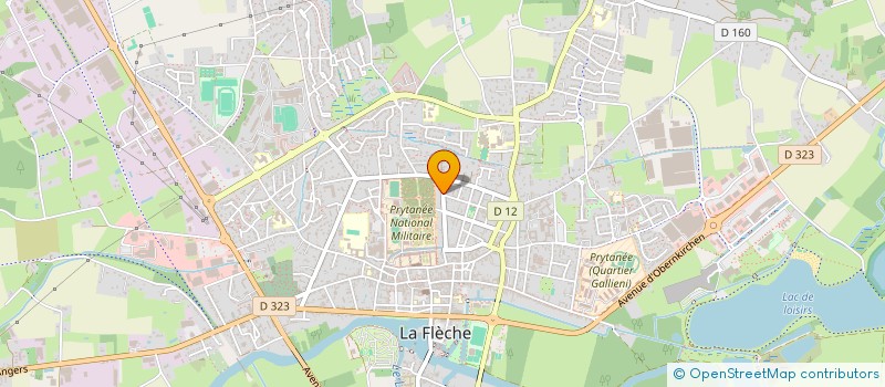 localisation de l'entreprise 929 933 315   LA FLECHE