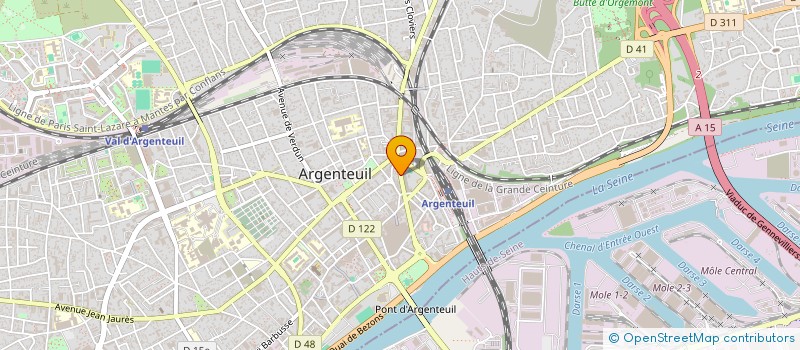 localisation de l'entreprise 929 938 439   ARGENTEUIL