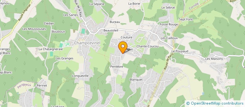 localisation de l'entreprise 929 951 333   LEGE-CAP-FERRET