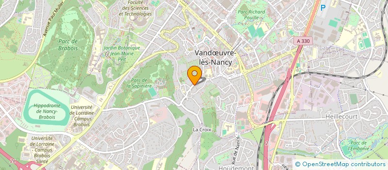 localisation de l'entreprise 929 954 261   VANDUVRE-LES-NANCY