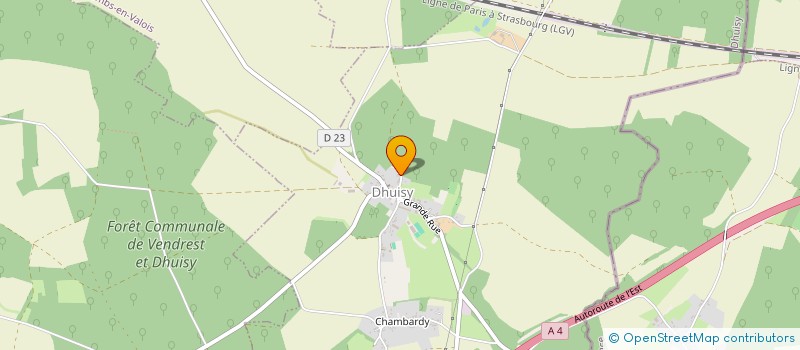 localisation de l'entreprise 929 955 078   DHUISY