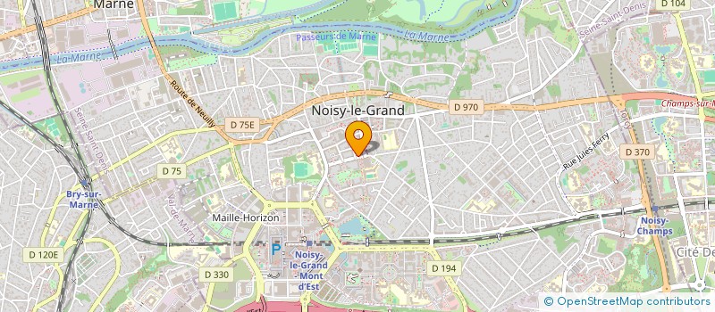 localisation de l'entreprise 929 956 639   NOISY-LE-GRAND