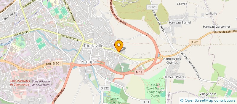 localisation de l'entreprise 929 970 614   CHERBOURG-EN-COTENTIN