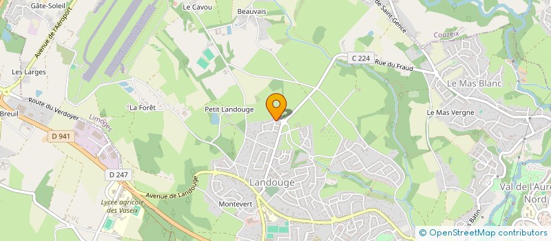 localisation de l'entreprise 929 984 607 à LIMOGES