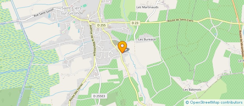 localisation de l'entreprise 929 987 691   SAINT-CIERS-SUR-GIRONDE