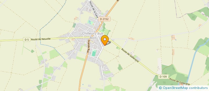 localisation de l'entreprise 929 989 663 à CHILLEURS-AUX-BOIS